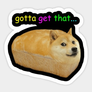 Bread doge Sticker